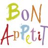 Artebene - Papierové obrúsky Bon Appetit 33 x 33 cm, 12 ks