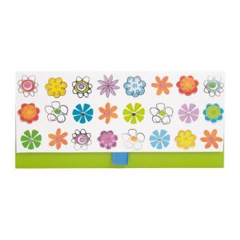 Artebene - Darčeková obálka papierová s kvetinkami